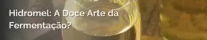 Leia mais sobre o artigo Hidromel: A Doce Arte da Fermentação?